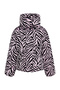 Steppjacke mit Zebra-Print - 2