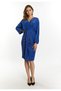 Abendkleid mit Glanzgarn