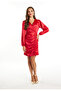 Minikleid aus Satin