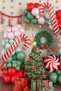 80cm Foil Balloon Candy Cane Christmas Cane New Year Decoration Ornament Balloon 1 Piece - 8