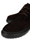 Men's Genuine Leather Brown Suede Casual Boots - 3