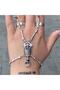Double Ring with Skeleton Bracelet - 2