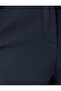 High Waist Cigarette Fabric Trousers with Pockets - 6