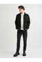 Seasonal Jacket Zippered Classic Collar Pocket Detailed - 2