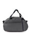 Kaff Small Gray Front Pocket Adjustable Shoulder Strap Hand Travel Duffel Bag-0833 - 3