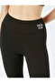 Slim Fit Slogan Printed Sports Leggings - 5