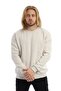 Men's 3 Thread Thick Karyoka Stitched Winter Loose Snow Melange Sweatshirt - 2