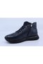 1115 Dark Blue Men's Leather Sports Boots 41 - 2