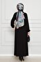 Tune Waist Zipper Pocket Dress-Black - 5