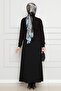 Suit with Tunnel Waist Skirt-Black - 5