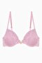 Anna Gold Detailed Lace Bra - Push up - 2568 - Powder
