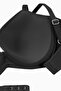 Viola Gathering Micro Bra - Unpadded - Premium Basic - Premium Basic - 2229 - Black - 4