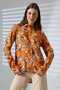 Orange Color Regular Women's Tunic Shirt - 7