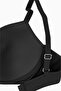 Viola Gathering Micro Bra - Unpadded - Premium Basic - Premium Basic - 2229 - Black - 3
