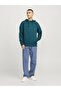 Erkek Sweatshirt Petrol 12233972 Jjestar Jj Sweat Hood Noos - 3