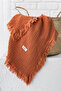 Muslin 4 Layer Baby Blanket 110cm X 110cm 100% Natural Organic Cotton - 4