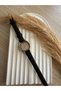 Retro Minimal Leather Cord Vintage Women's Wristwatch - 3