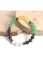 Moon Stone Amethyst Black Tourmaline Aventurine Citrine Bracelet (Energy Bracelet)