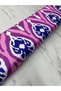 Pink Ikat Pattern Dressmaking Shirtmaking Tivil Satin Fabric Our Product Is Sold by Pieces 1 Piece Is 1 Meter - 5