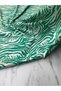 Green Zebra Pattern Dress Shirt Fabric Tivil Satin Fabric Our Product Is Sold in Pieces 1 Piece 1 Meter - 2
