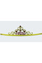 Princess Written Gold Color Adjustable Party Crown 60 cm - 2