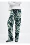 Pleated Tie-Dye Trousers