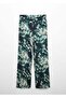 Pleated Tie-Dye Trousers - 3