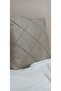 غطاء وسادة مزخرف من Nubuck Cream - 2