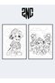 Paw Patrol Coloring Book (20 Full Pages) (+1 Sticker Page) (with Mask Gift) - 5