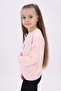 Girls' Relax Fit Crew Neck Drop Shoulder Embroidery Printed Sweatshirt - 2 Thread - 2