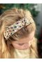 Luxury French Model Authentic Gold Silvery Straw Knotted Wide Sponge Crown Female Child Crown - 3
