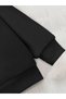 Dear Couple 2-Piece Combination New Year Christmas Printed Crew Neck Oversize Black Sweatshirt - 2
