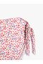 Pareo Floral Side Tie Draped - 7