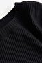 Ribbed cotton dress