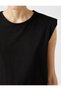Women's Black-78994 T-Shirt - 5