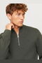 Premium jprccmılano 100% cotton relaxed fit stand collar sweater men sweater 12259664 - 2