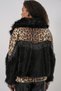 5209 Plush Fur Coat - Black - 6