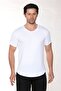 Men's Wide Neck 100% Cotton Loose T-Shirt - 5