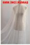 1Mt Pearl Veil Fabric, Bridal Veil with Pearls, Fabric with Pearls, Pearl Veil Fabric, Bridal Pearl Veil