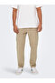 Men's Elastic Waist Velvet Trousers - 22029790 - 2