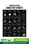12 Pieces 3.2 Lt. Large Size Rectangular Nuts and Legumes Storage Box with 20 Labels - 3
