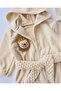100% Organic Premium Concon Baby Baby Boy Lion Bathrobe Set - 3