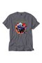 Iron Maiden Fire Gray T-Shirt