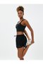 Half Athlete Bra Printed Non-wired Uncovered