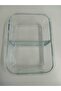 Feyzade Fresco Glass Locked Rectangle Storage Container 1 Piece 1700Cc White Lid Frs-299 - 4