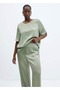 Satin Trousers with Elastic Waist - 8
