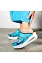 Air Sole Padded Nurse Written Blue Nurse Sabo Slippers