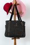 Waxed Canvas Genuine Leather Detailed Tote Bag - Water-Resistant Daily Women's Shoulder Bag – Darwin - 6