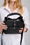 Women's New Season 3-Compartment Luxury Soft Leather Adjustable Crisscross-Strap Stylish Shoulder Bag - 4