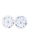 Cake Plate Round New Year Polka Dot 2-Piece Plate 19 cm - 2